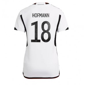 Tyskland Jonas Hofmann #18 Replika Hjemmebanetrøje Dame VM 2022 Kortærmet